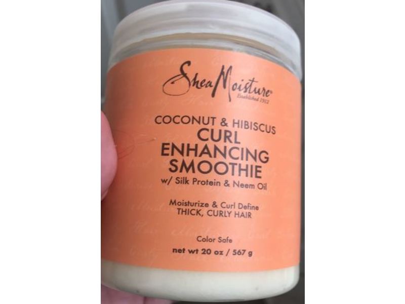 Sheamoisture Curl Enhancing Smoothie, Coconut & Hibiscus, 20 oz/567 g