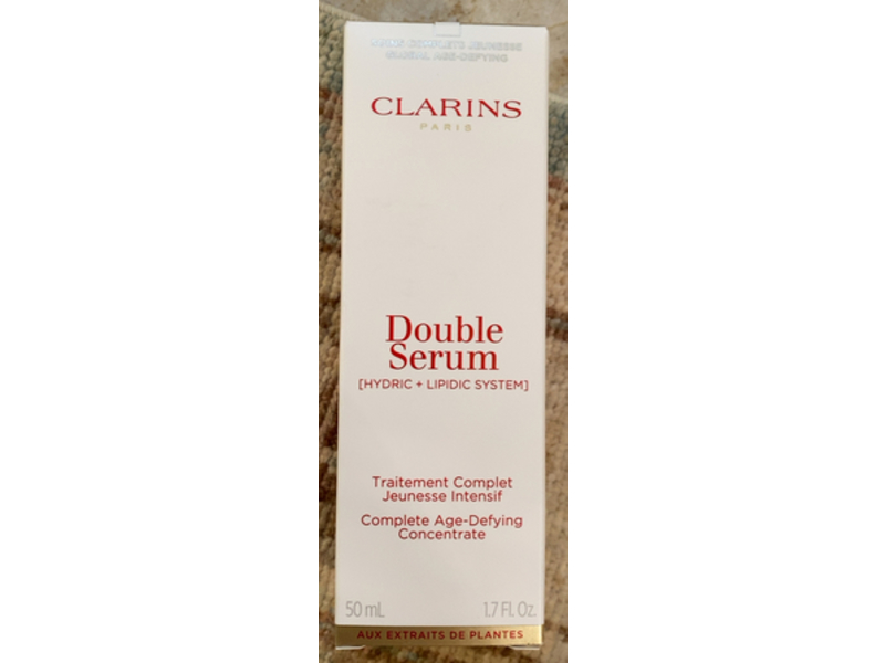 Clarins Paris Hydric + Lipidic System Double Serum, 1.7 fl oz/50 mL
