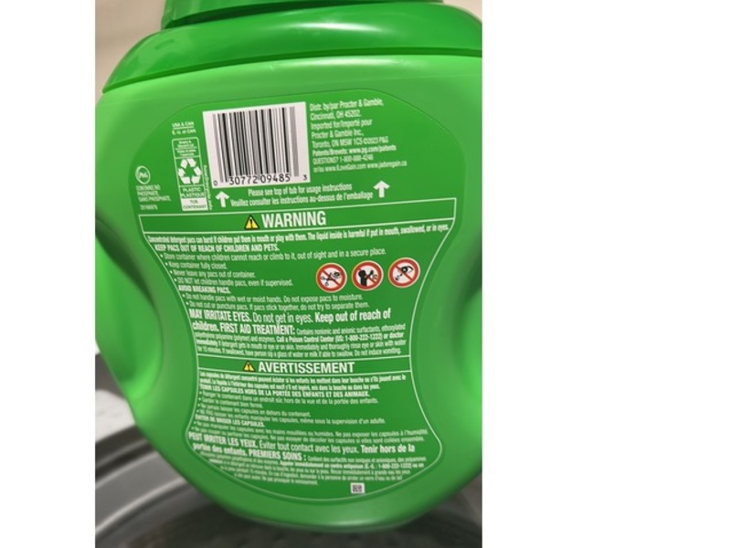 Gain Flings 3 In 1 Laundry Detergent Pacs, Moonlight Breeze Scent, 51 oz/1.47 kg, 76 Count