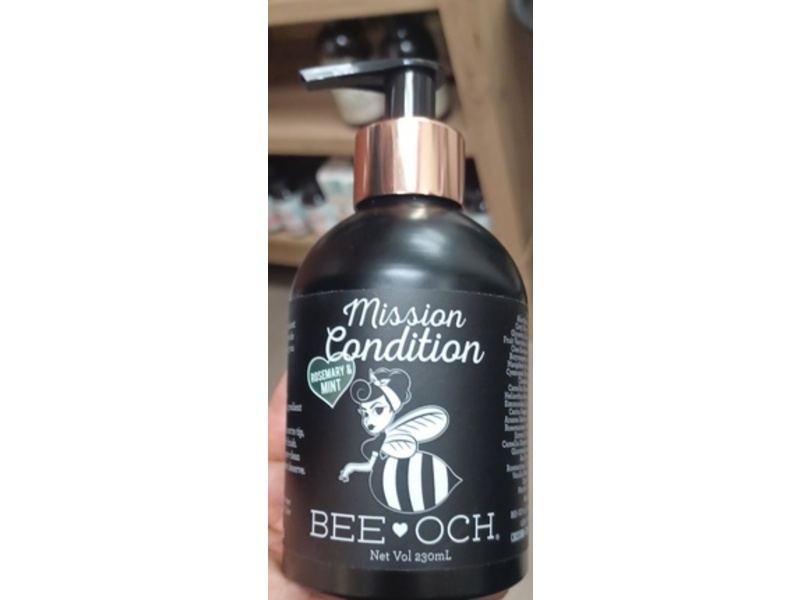 Bee Och Mission Condition, Rosemary & Mint, 230 mL