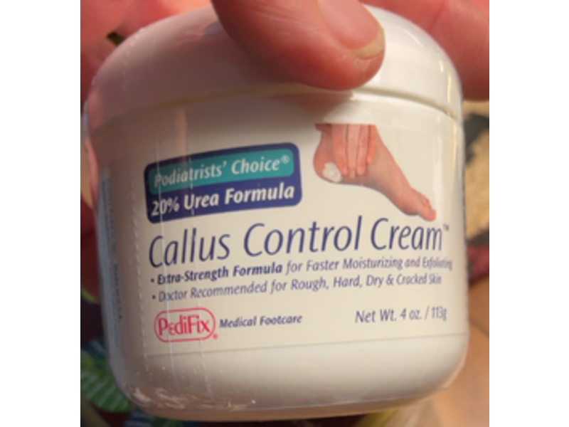 Pedifix Callus Control Foot Cream, 20% Urea, 4 oz/113 g