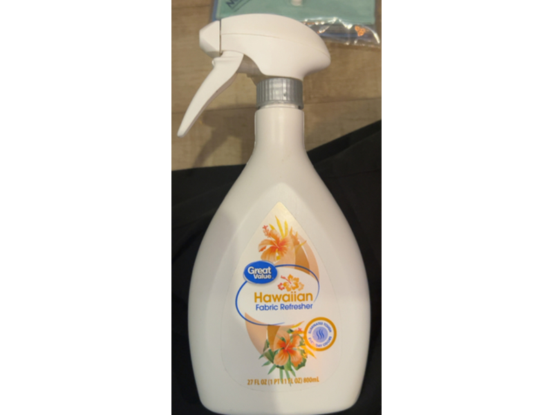Great Value Fabric Refresher, Hawaiian, 27 fl oz/800 mL