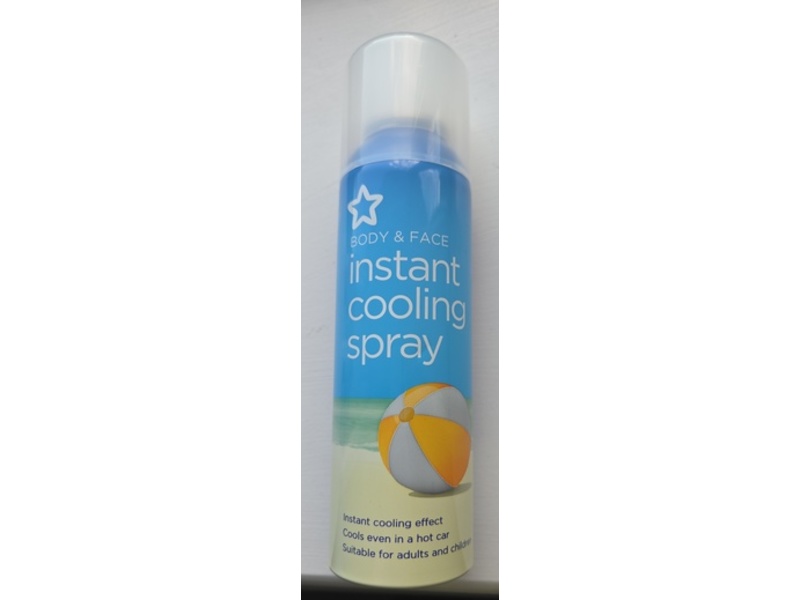 Super Drug Body & Face Instant Cooling Spray, 200 mL