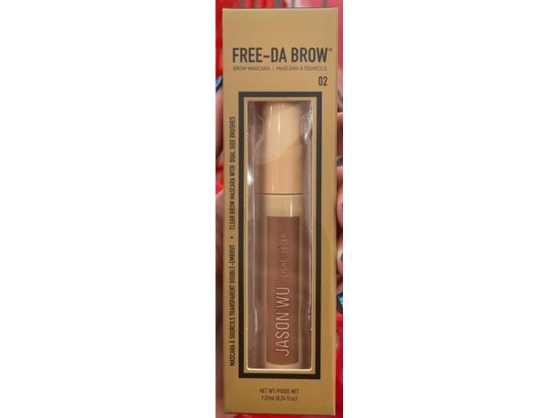 Jason Wu Beauty Free-Da Brow Mascara, 02 Light, 0.24 fl oz/7.27 mL