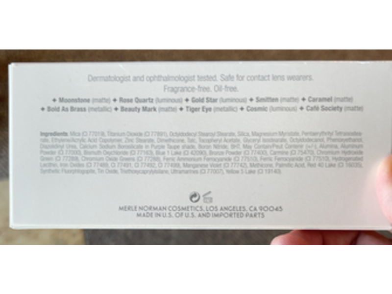 Merle Norman Eye Shadow Palette, Knockout Nudes, 031 oz/9 g