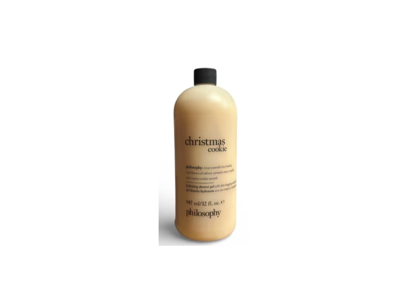 Philosophy Hydrating Shower Gel, Christmas Cookie, 32 fl oz/947 mL