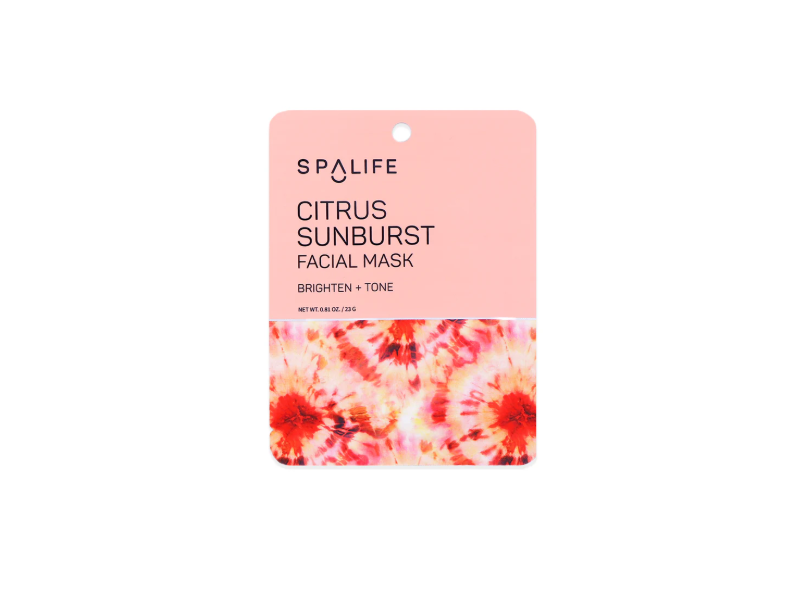 Spa Scentials Facial Mask, Citrus Sunburst, 0.81 oz/23 g