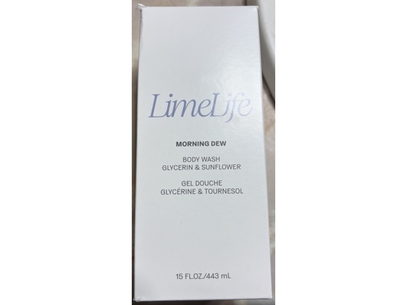 Limelife Morning Dew Body Wash, Glycerin & Sunflower, 15 fl oz/443 mL
