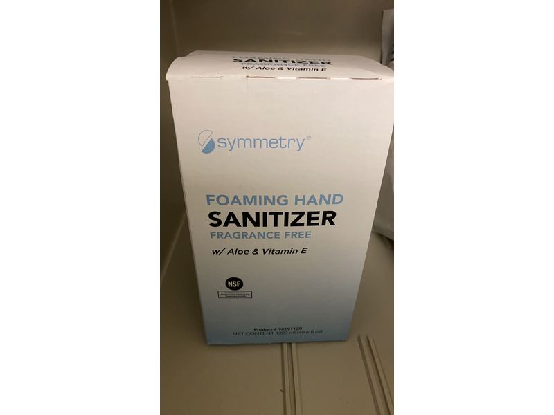 Symmetry Foaming Hand Sanitizer, 33.8 fl oz/1000 mL