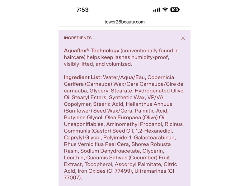 Tower 28 MakeWaves Mascara, Drift, 0.29 oz