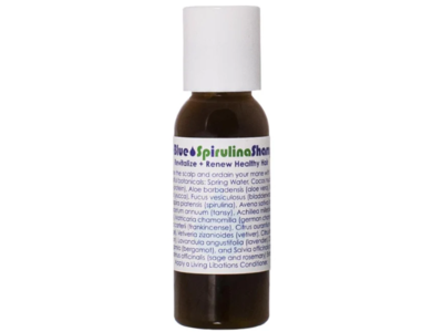 Living Libations True Blue Spirulina Shampoo, 1 fl oz/30 mL
