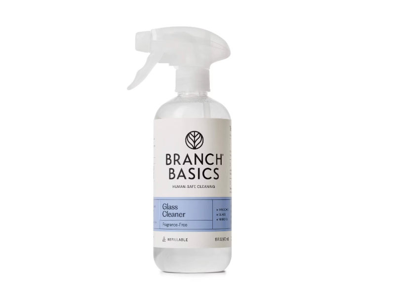 Branch Basics Glass Cleaner, Fragrance Free, 16 fl oz/473 mL