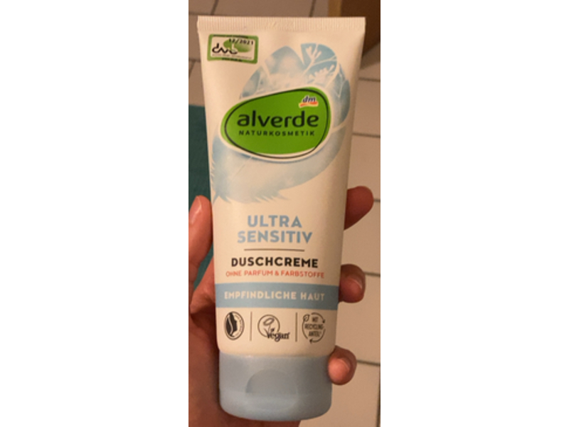 Alverde Ultra Sensitive Shower Cream, 200 mL