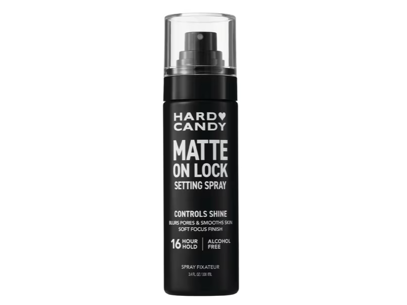 Hard Candy Matte On Lock Control Shine Setting Spray, 3.4 fl oz/100 mL