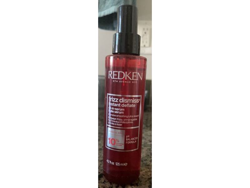 Redken Frizz Dismiss Instant Deflate Oil-In-Serum, 4.2 fl oz/125 ml