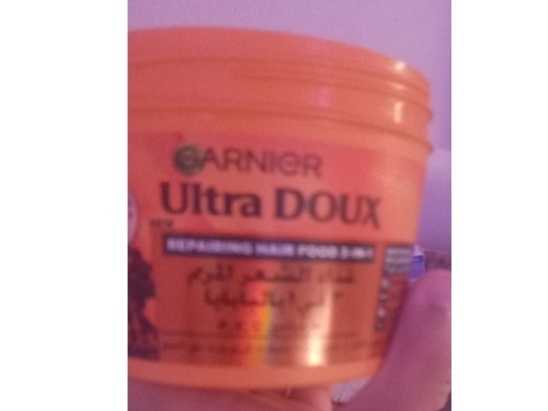 Garnier Ultra Doux Repairing Hair Mask, Papaya, 390 mL