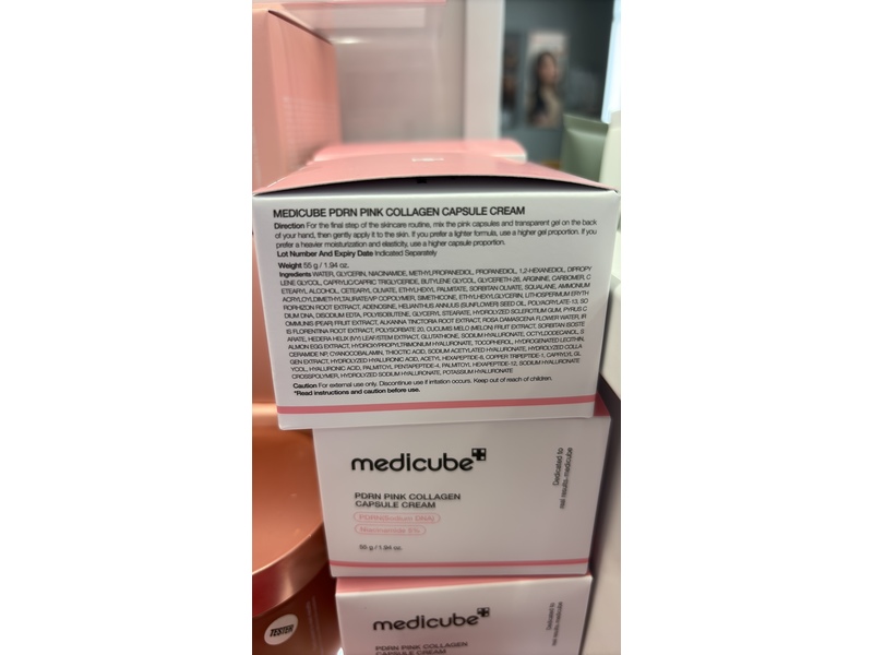 Medicube PDRN Pink Collagen Capsule Cream, 1.94 oz/55 g