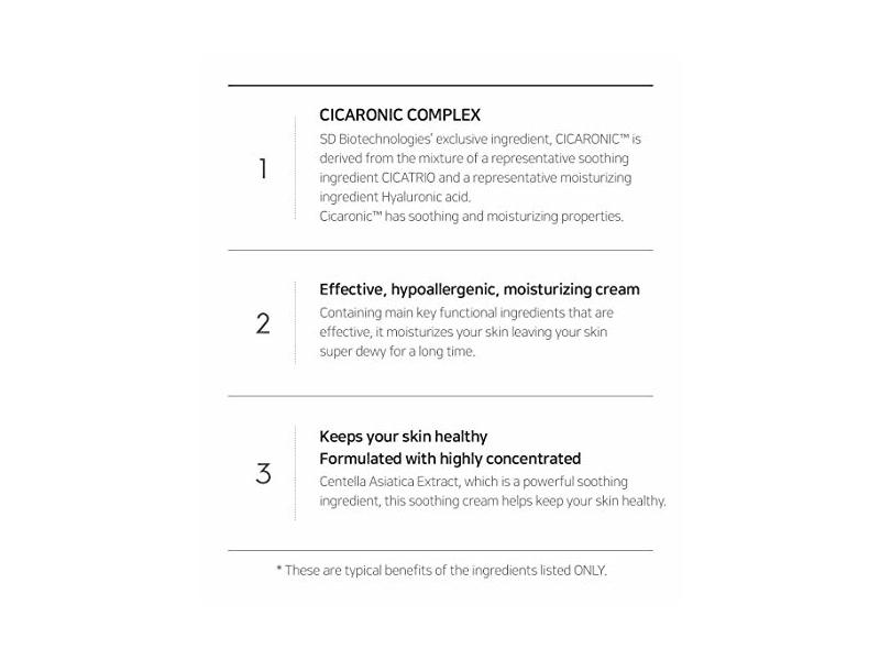 SNP Prep Cicaronic Soothing Cream, 1.76 oz/50 g