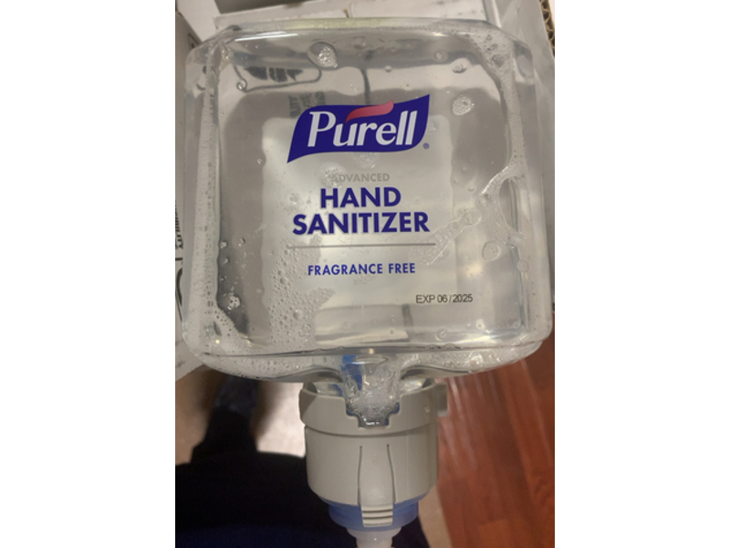 Purell Advanced Hand Sanitizers, Gentle & free, 40.5 fl oz/1200 mL, Pack Of 2