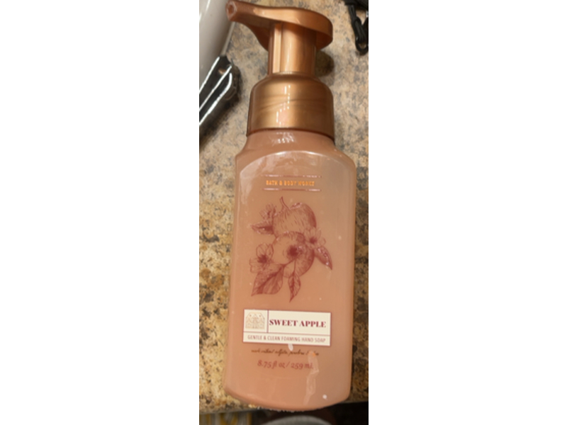Bath & Body Works Gentle & Clean Foaoming Hand Soap, Sweet Apple, 8.75 fl oz/259 mL