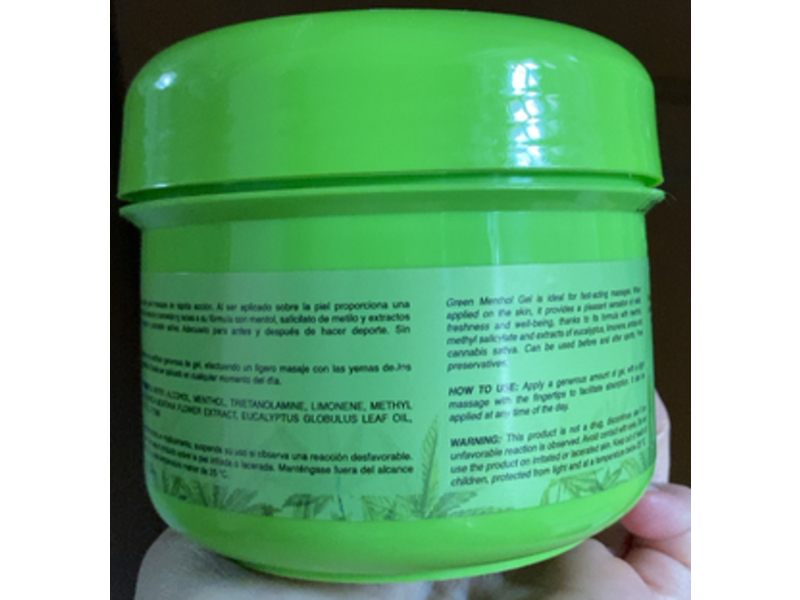 Ross D’ Elen Green Menthol Gel, 450 g