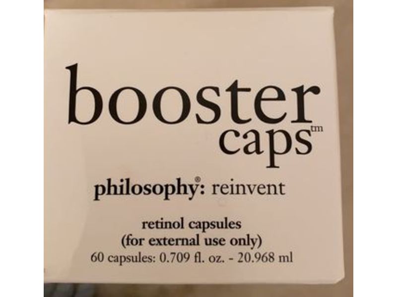 Philosophy Booster Caps Retinol Capsules, 60 Count, 0.709 fl oz
