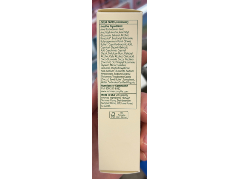 Summer Camp Mineral Bff Daily Face Moisturizer, SPF 30, 1.7 fl oz.50 mL