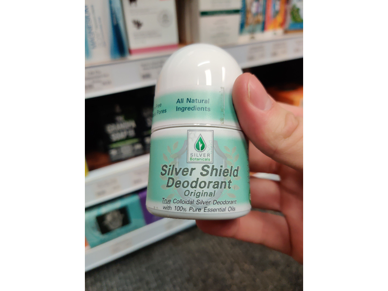 Silver Botanicals Silver Shield Deodorant ,Original Formula, 2 oz.