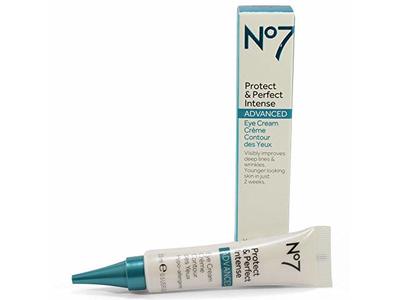 No 7 Protect & Perfect Intense Advanced Eye Cream, 0.5 fl oz/15 mL