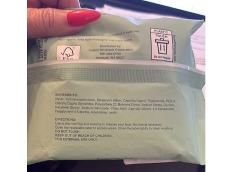 Kirkland Micellar Facial Cleansing Wipes