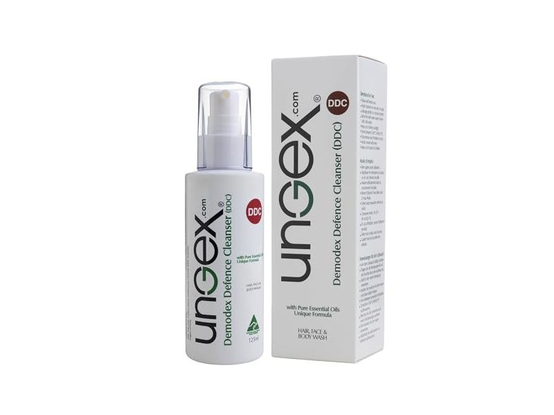 Ungex.com Demodex Defence Cleanser, 125 mL