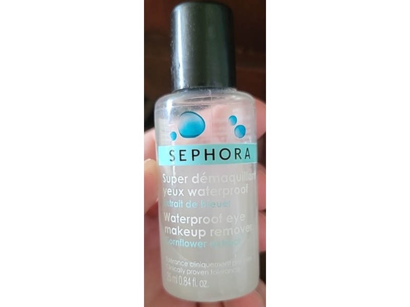 Sephora Waterproof Eye Makeup Remover, 0.84 fl oz/25 mL