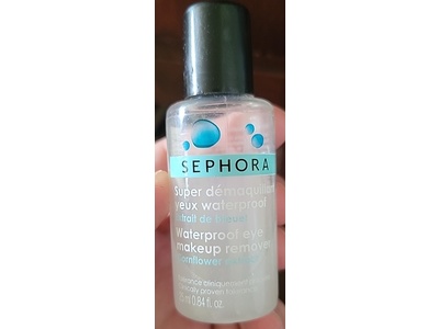 Sephora Waterproof Eye Makeup Remover, 0.84 fl oz/25 mL