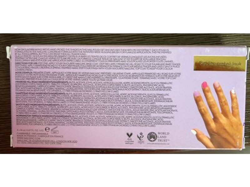 Nails Inc Nail Polish Set, Florals, each 14 mL/.47 fl oz