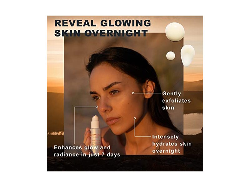 Lumene Nordic-C Skin Glow Renew Night Serum, 1.0 floz/30 mL