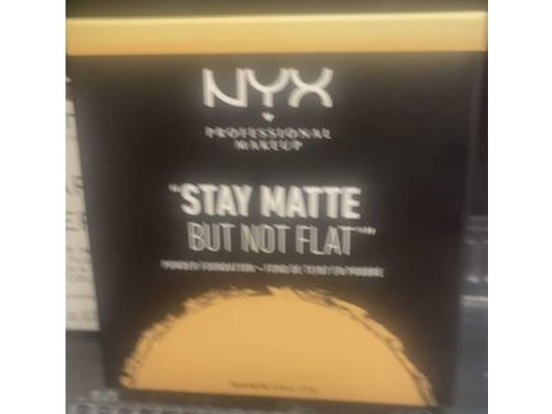 NYX Cosmetics Stay Matte But Not Flat Powder Foundation, Soft Beige, 0.26 oz/7.5 mL