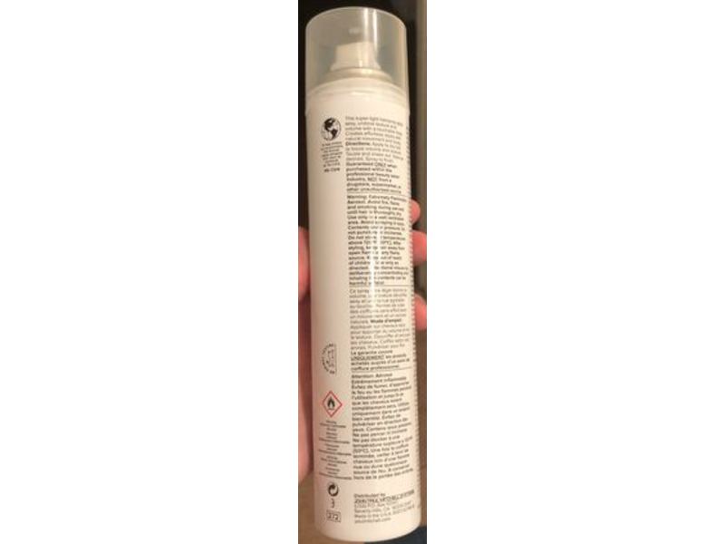 Paul Mitchell Invisiblewear Undone Texture Hairspray, 6.3 oz/228 mL