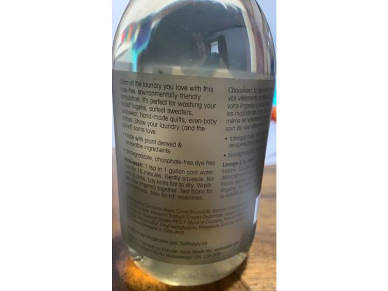 Soak Laundry Soap, Lacey, 12 oz/375 mL