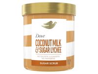 Dove Sugar Scrub, Coconut Milk & Sugar Lychee, 15 oz - thumbnail 1