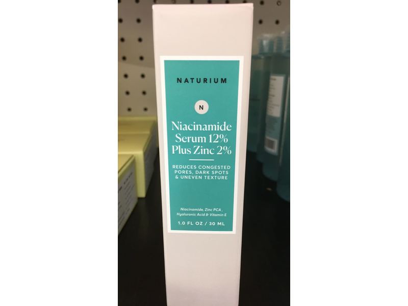 Naturium Niacinamide Serum 12% Plus Zinc 2%, 1 fl oz/30 mL