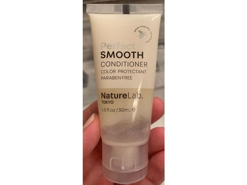 NatureLab Tokyo Perfect Smooth Conditioner, Paraben Free, 1 fl oz/30 mL