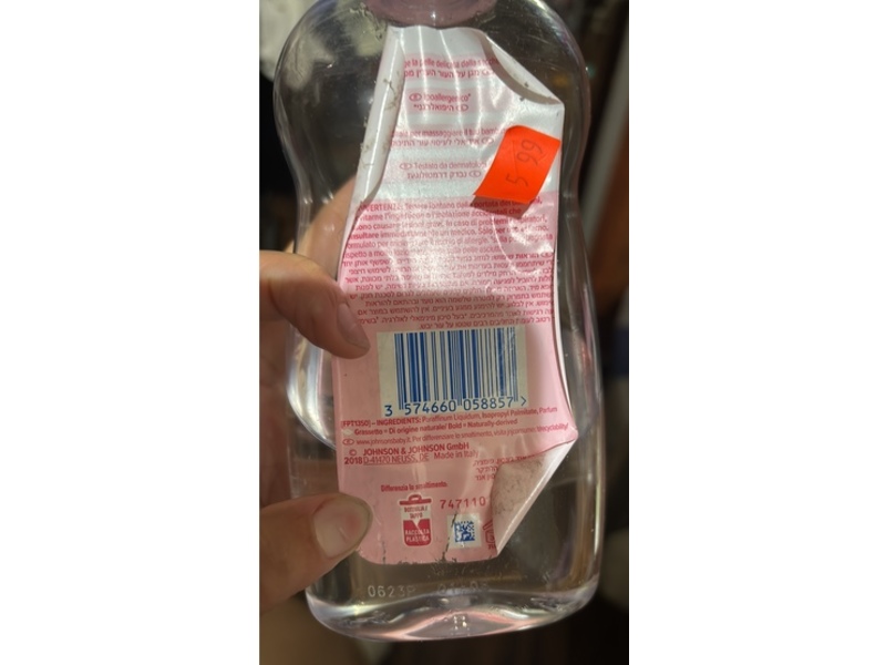 Johnson's Baby Oil , 500 mL