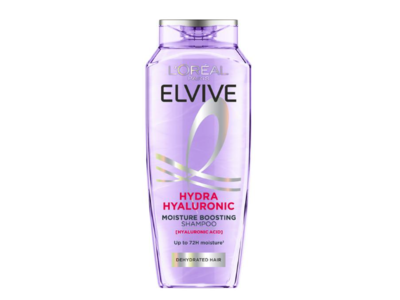 L'Oreal Paris Elvive Moisture Boosting Shampoo, Hydra Hyaluronic, 250 mL