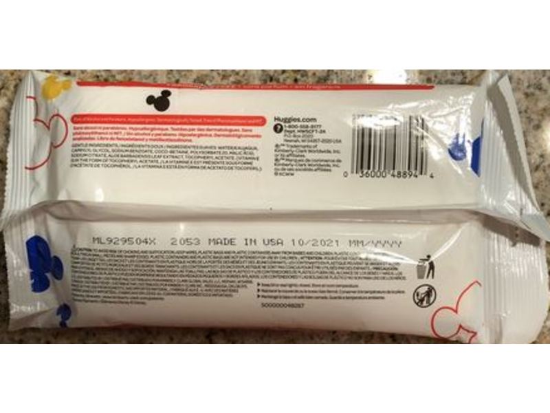 Huggies Simply Clean Baby Wipes, Fragrance Free, 24 Wipes