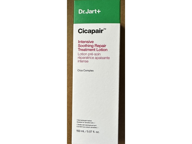Dr.Jart+ Cicapair Intensive Soothing Repair Treatment Lotion, 5.07 fl oz/150 mL