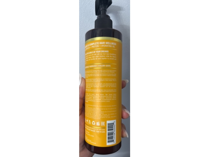 Be Care Love Superfoods Conditioner, Manuka Honey, 12 fl oz/355 mL