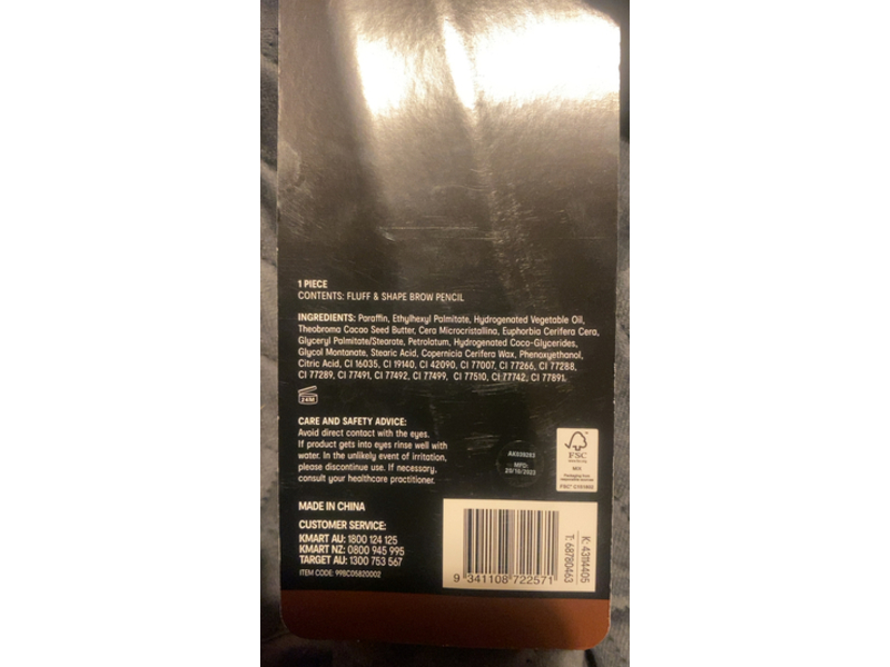 Oxx Cosmetics Fluff & Shape Brow Pencil, Medium