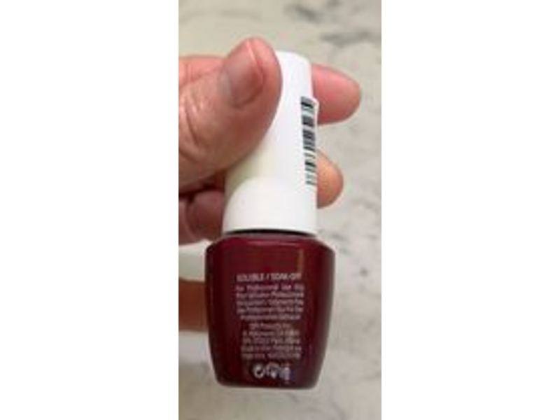 OPI Gel Color Gel Lacquer, Malaga Wine, 0.25 fl oz/1.5 mL