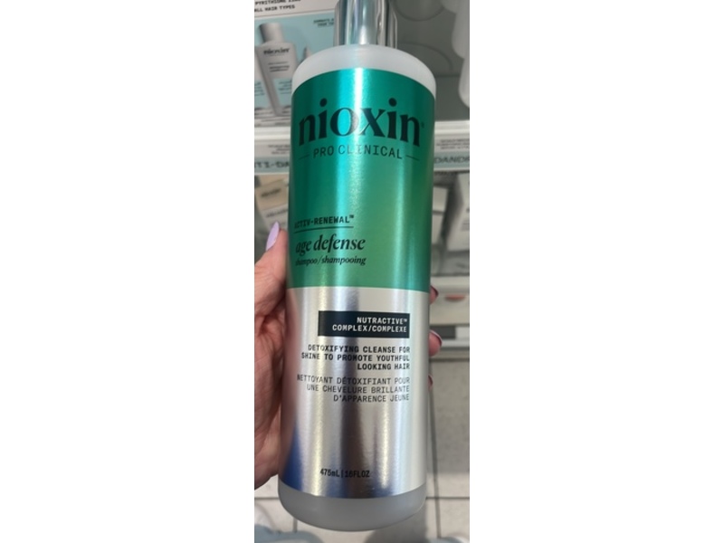 Nioxin Age Defense Shampoo, 16 fl oz/475 mL