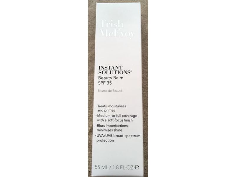 Trish McEvoy Instant Solutions Beauty Balm, SPF 35, Shade 1, 1.8 fl oz/55 mL